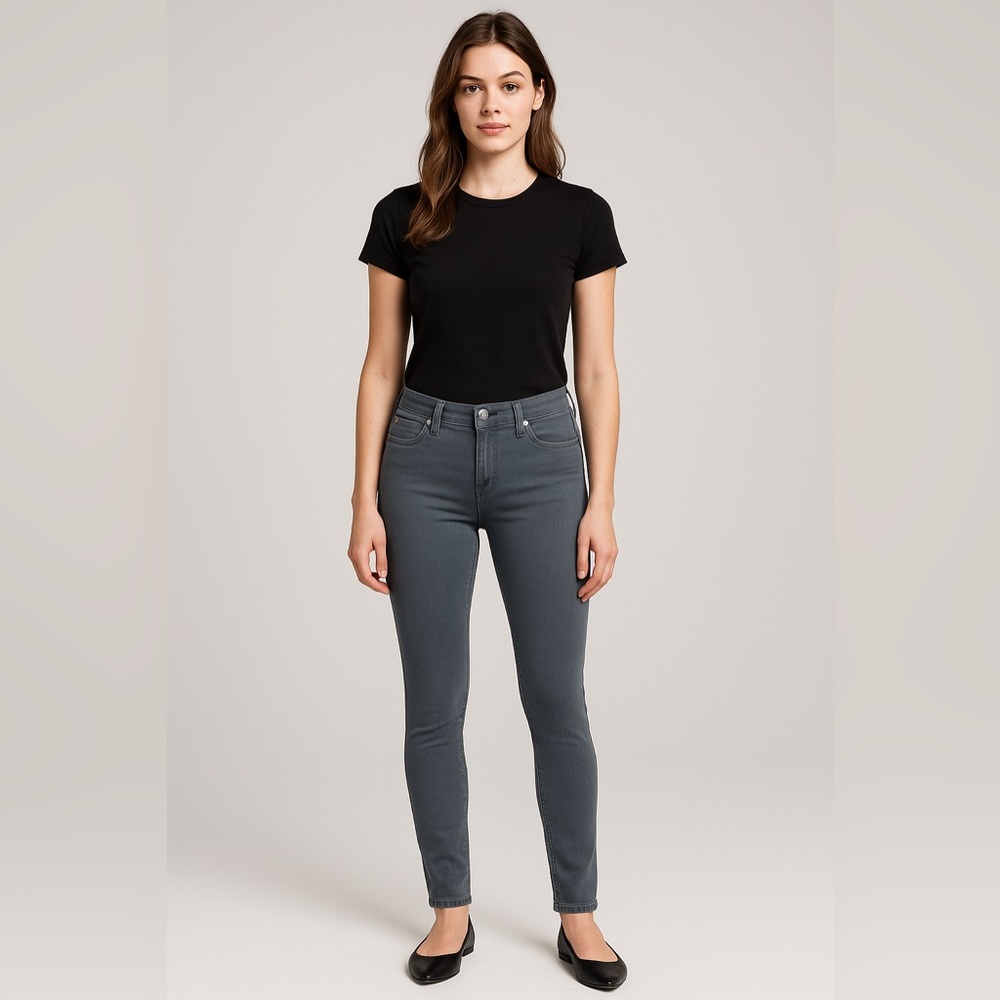 Women’s Hudson Jeans Nico Super Skinny Midrise Sz 28 Made in Los Angeles, USA 🇺🇸